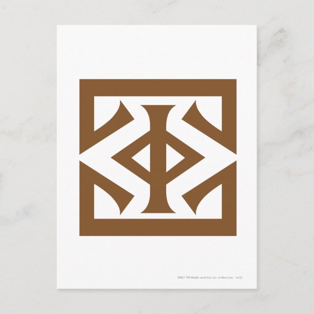 Cartão Postal Olho de Sauron (Frente)