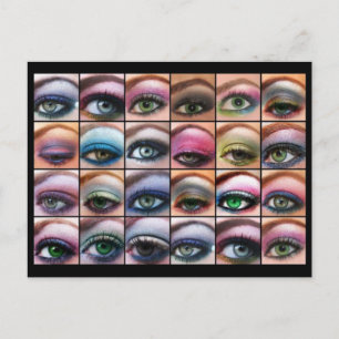 Cartão Postal Olhos Bonitos