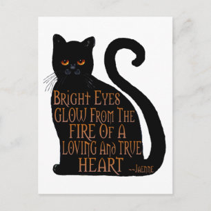 Cartão Postal Olhos Brilhantes