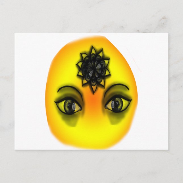 Cartão Postal Olhos do Sol (Frente)