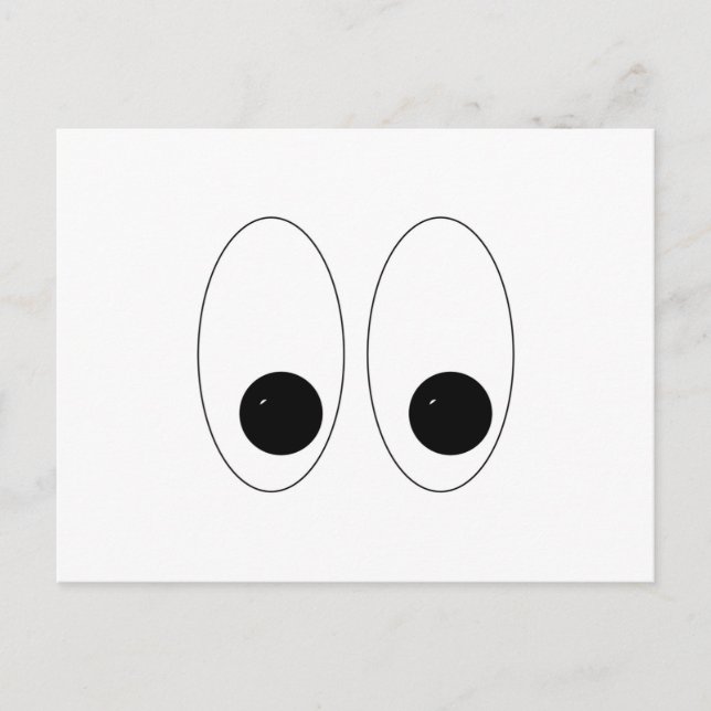 Cartão Postal Olhos Lá Olhos (Frente)