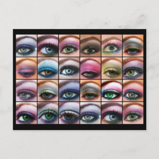 Cartão Postal Olhos Lindos