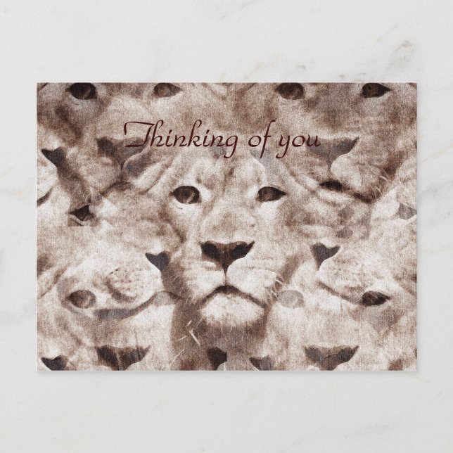 Cartão Postal Olhos maravilhosos_ (Frente)