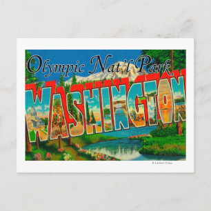 Cartão Postal Olimpiadas Nat'l Park, Washington