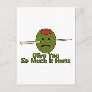 Cartão Postal Olivar-Te Tanto