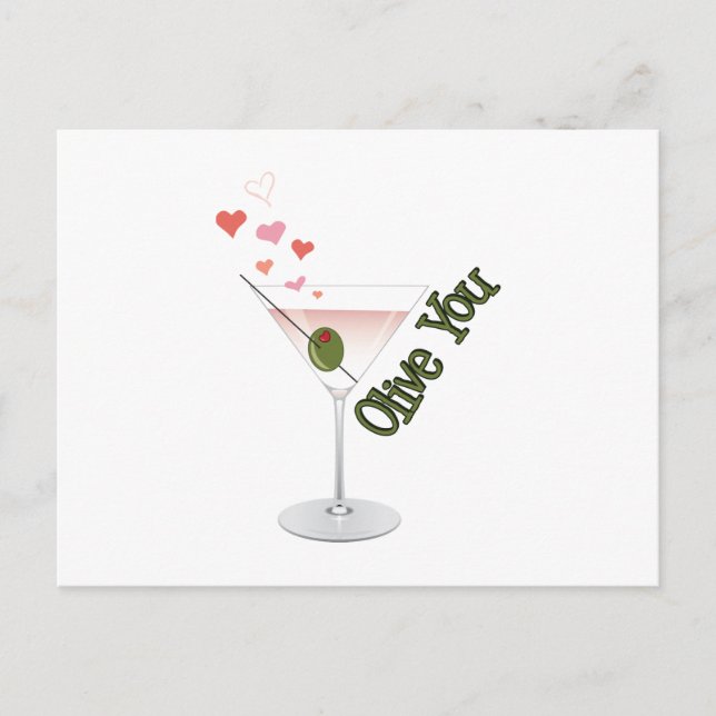 Cartão Postal Olive You (Frente)