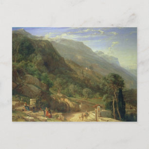 Cartão Postal Oliveiras de Varenna, Lago Como, Itália, 1861 (o)