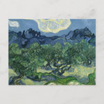 Cartão Postal Oliveiras por Van Gogh<br><div class="desc">Vincent Van Gogh Painting Series - Oliveiras</div>
