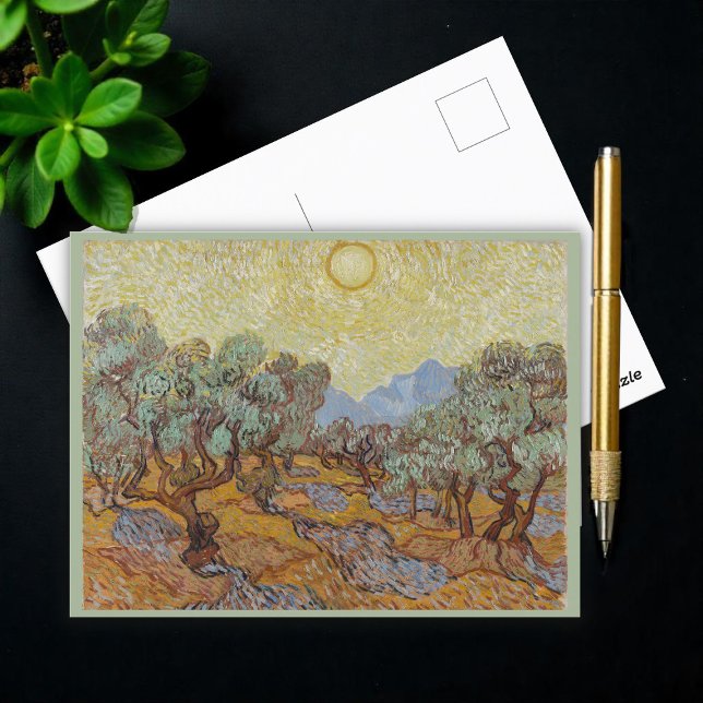 Cartão Postal Oliveiras, Vincent van Gogh (Criador carregado)
