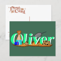 Oliver A Lontra está na Praia