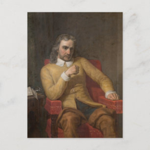 Cartão Postal Oliver Cromwell por Charles Lucy