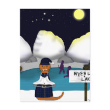 Oliver The Otter Skates no rio