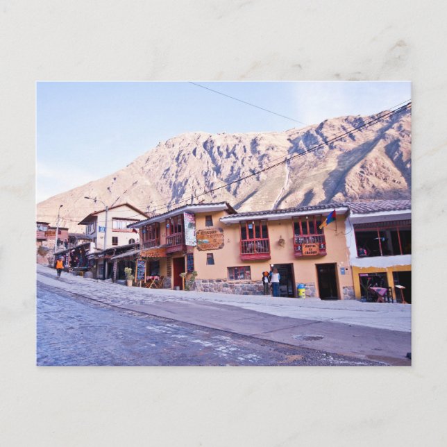 Cartão Postal Ollantaytambo (Frente)