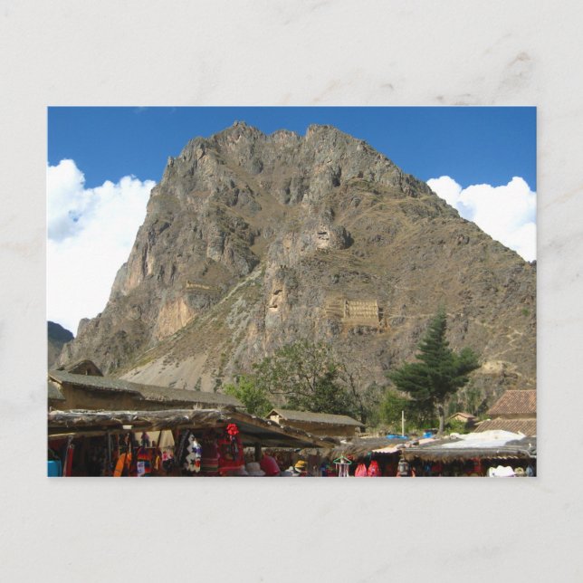 Cartão Postal Ollyantaytambo (Frente)