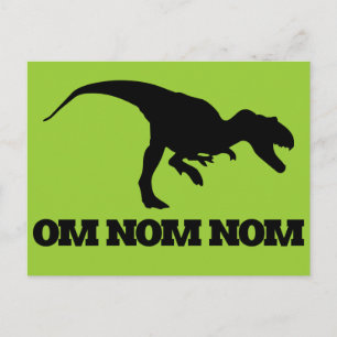 Cartão Postal Om Nom Nom