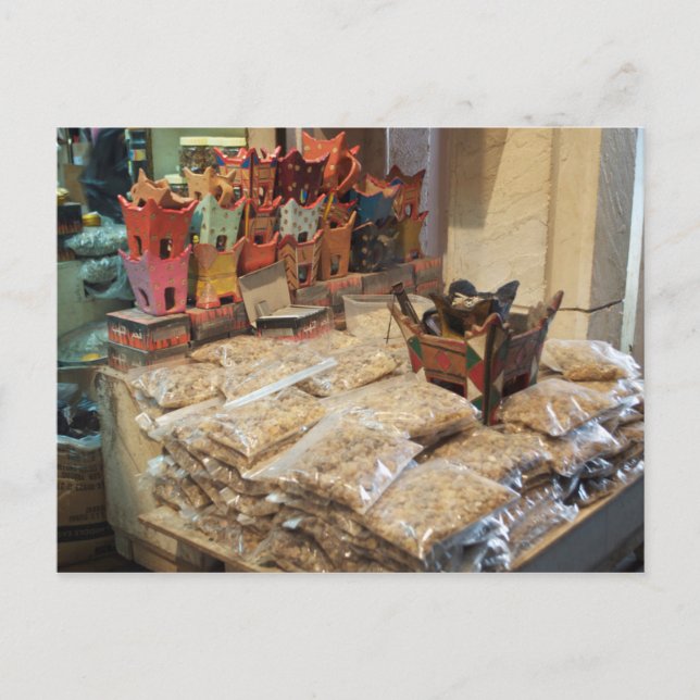 Cartão Postal Omã - Muscat - Old Muttrah Souk (Frente)