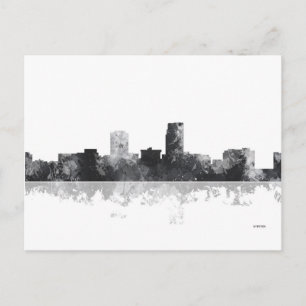 CARTÃO POSTAL OMAHA NEBRASKA SKYLINE