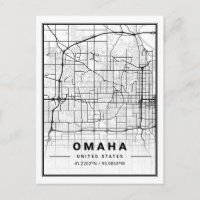 Omaha Texas USA Viagem City Map Poster