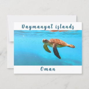 Cartão postal Oman