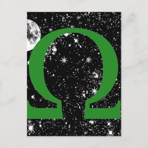 Cartão Postal Omega