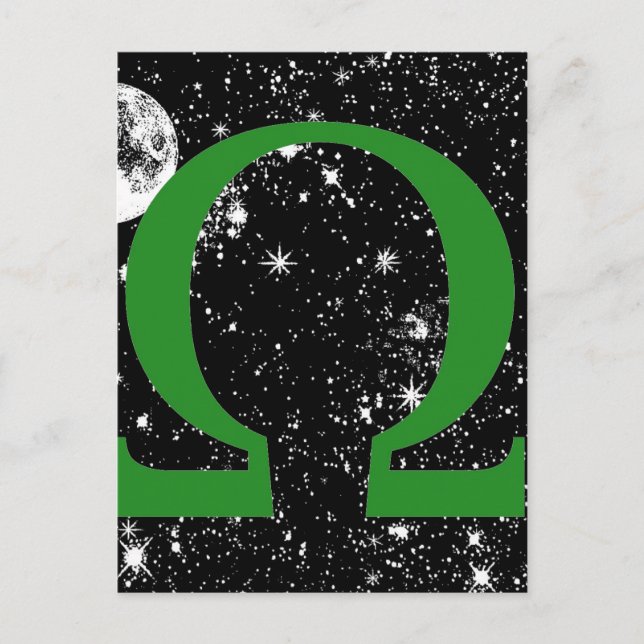 Cartão Postal Omega (Frente)