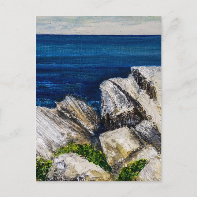 Cartão postal - On The Rocks (Frente)