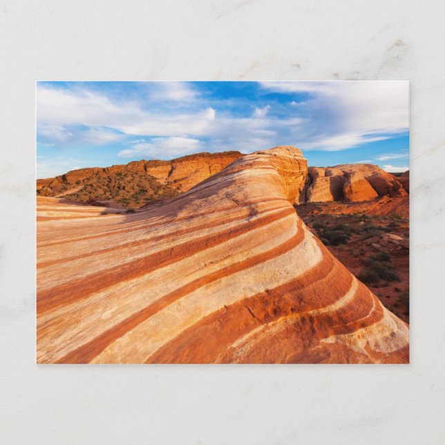 Cartão Postal Onda de outono (Frente)