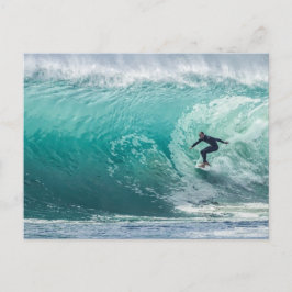 Cartão Postal Onda, Surfista, Paisagem Linda