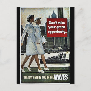 Cartão Postal Ondas