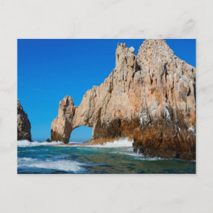 Cartão Postal Ondas A Espalhar Na Praia