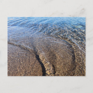 Cartão Postal Ondas do mar em turbulência