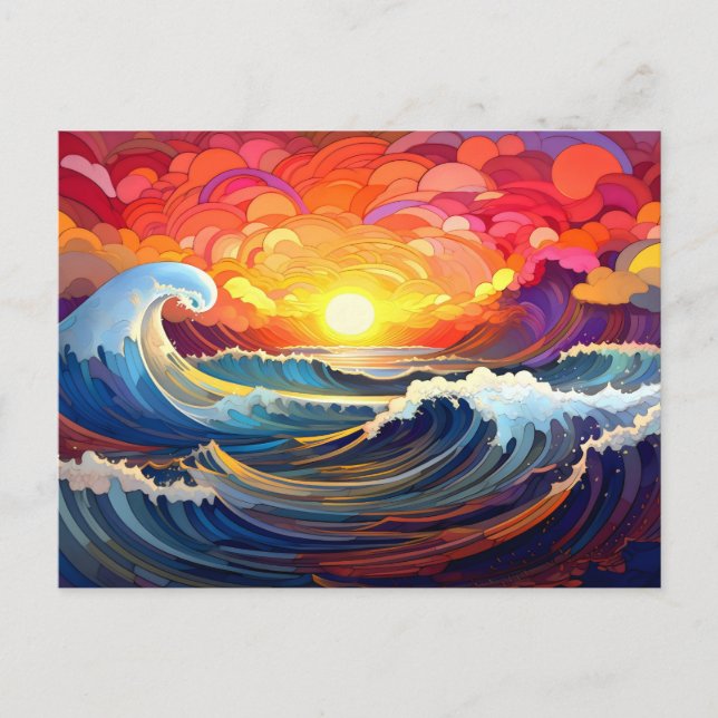 Cartão Postal Ondas Epic 1 (Frente)