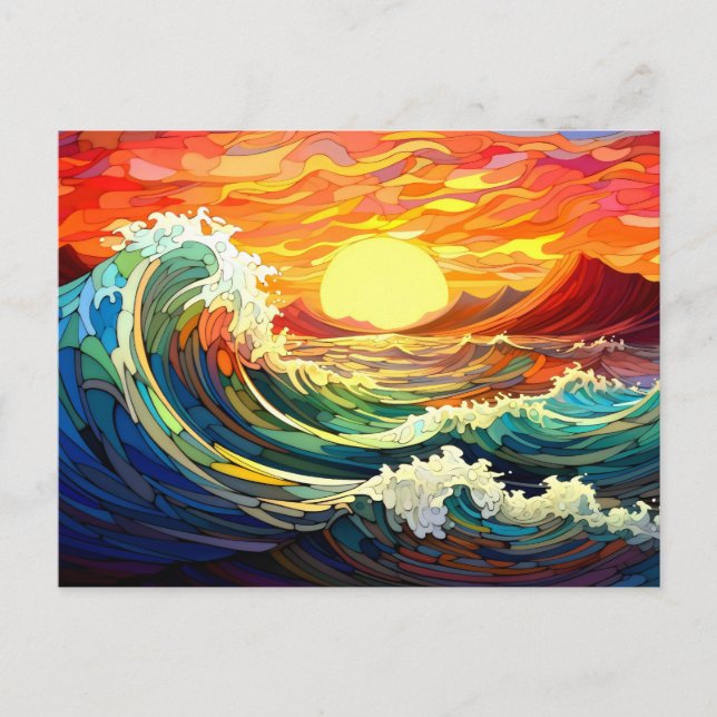 Cartão Postal Ondas Epic 7 (Frente)