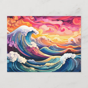 Cartão Postal Ondas Épicas 10