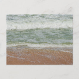 Cartão Postal Ondas na Praia Natureza