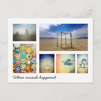 Cartão Postal Onde aconteceu o milagre