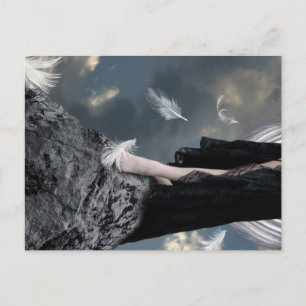Cartão Postal Onde Apenas Anjos Andam Cartaz
