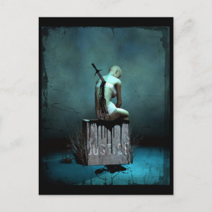 Cartão Postal Onde está o Cartão-postal de Arte Gótica da Justiç