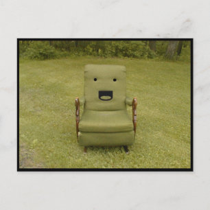 Cartão Postal Onde estão as coisas confortáveis