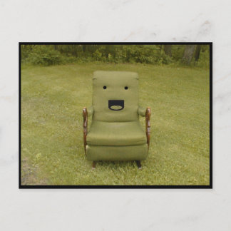 Cartão Postal Onde estão as coisas confortáveis