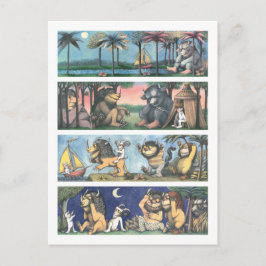 Cartão Postal Onde Estão as Coisas Selvagens Cenários