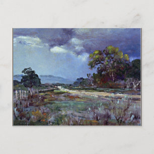 Cartão Postal Onderdonk - Aproximando-se da chuva, sudoeste do T
