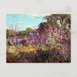 Cartão Postal Onderdonk - Árvore de Rosebud em Bloom em Primave