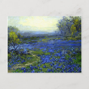 Cartão Postal Onderdonk - Manhã no Bluebonnets