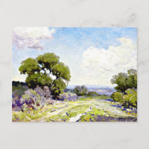 Cartão Postal Onderdonk - Manhã no Live Oaks, Boerne, Texas