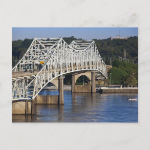 Cartão Postal O'Neil Bridge on Tennessee River, Florence,