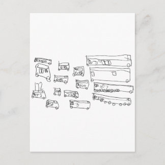Cartão Postal Ônibus