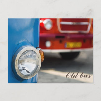 Cartão Postal Ônibus antigos