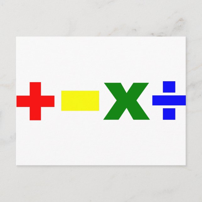 Cartão Postal Onizuka Matemática (Frente)