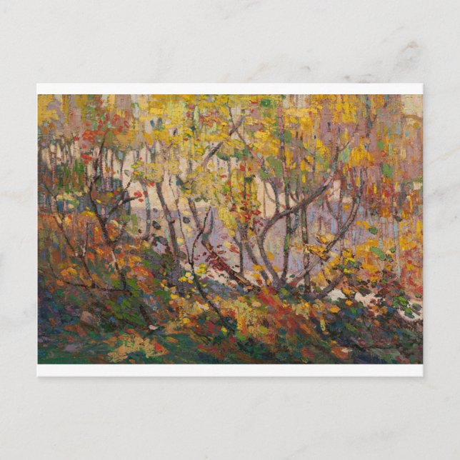 Cartão Postal Ontario Landscape Opulson outubro de Tom Thomson (Frente)